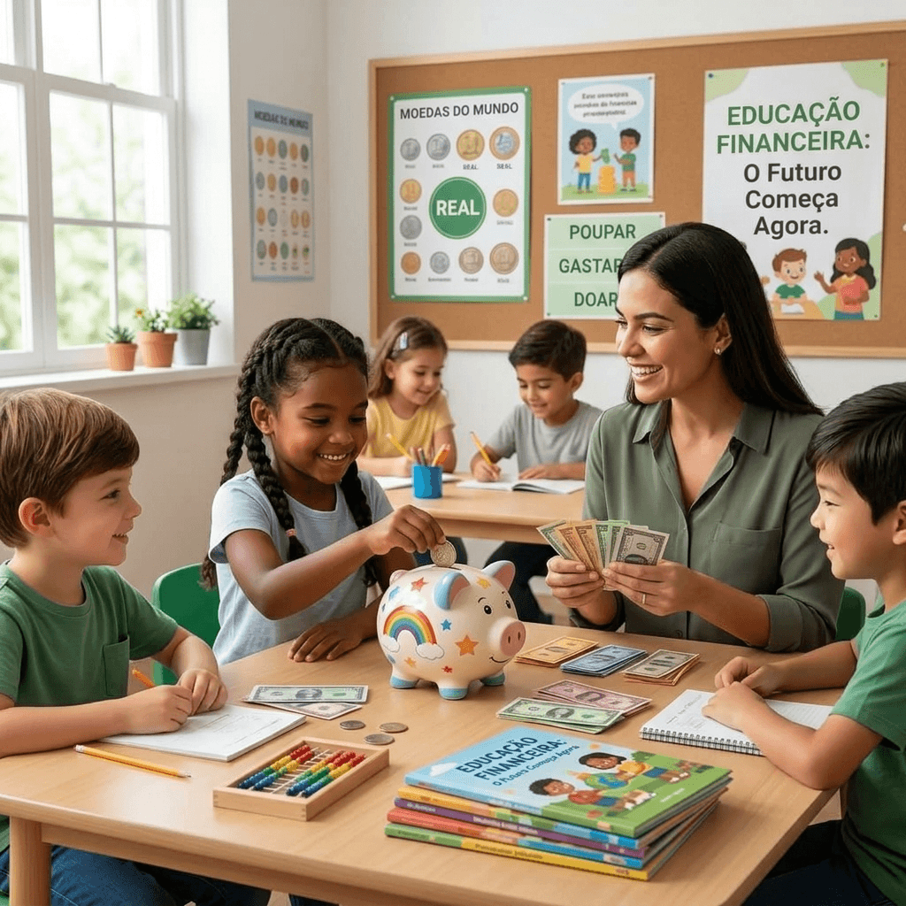 Educação Financeira para Crianças: Como o INSA prepara alunos do 1º ao 5º ano